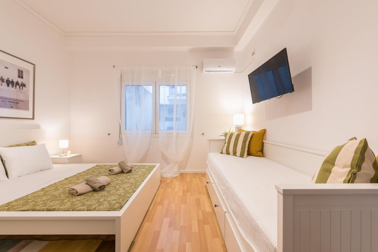 Apartment At Megaro Mousikis St Semi Basement 1Bed 2 Pers Ateny Zewnętrze zdjęcie