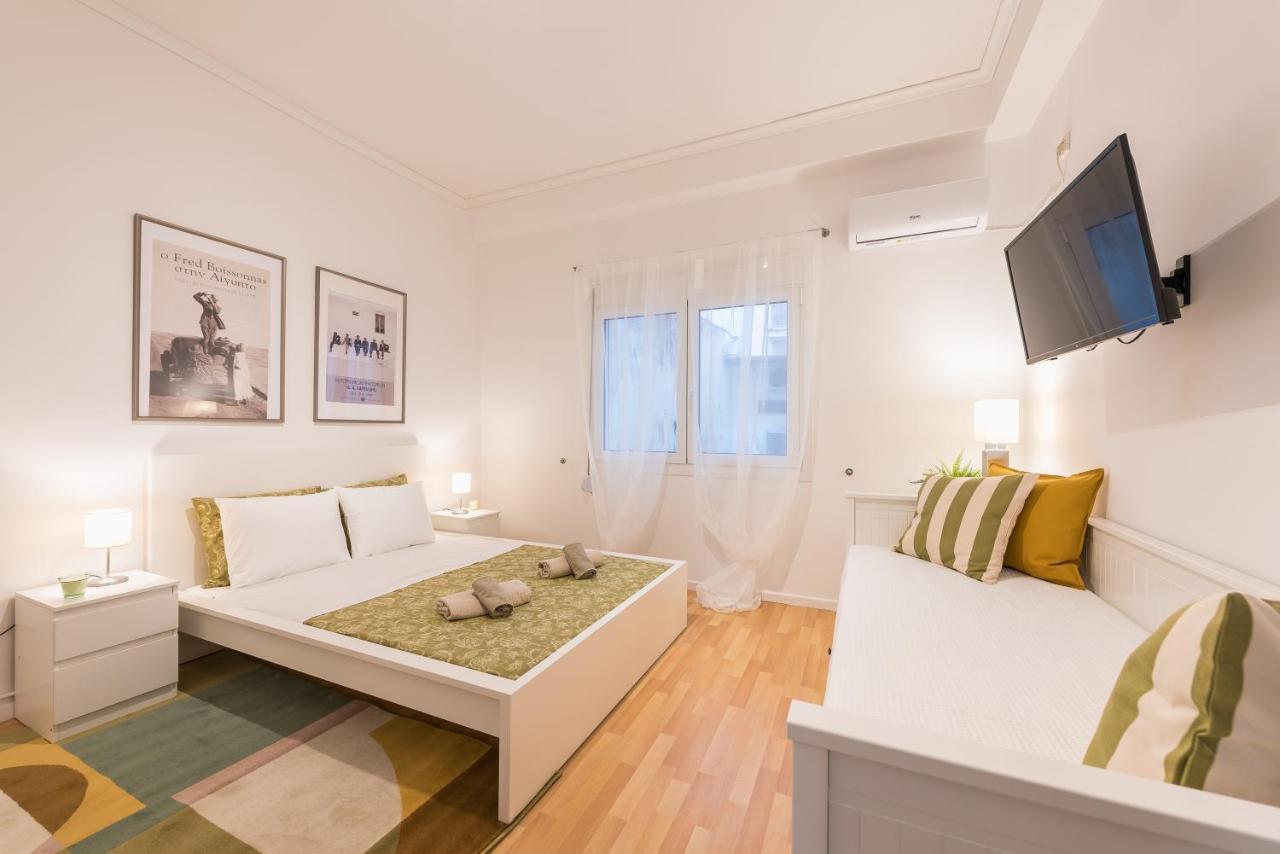 Apartment At Megaro Mousikis St Semi Basement 1Bed 2 Pers Ateny Zewnętrze zdjęcie